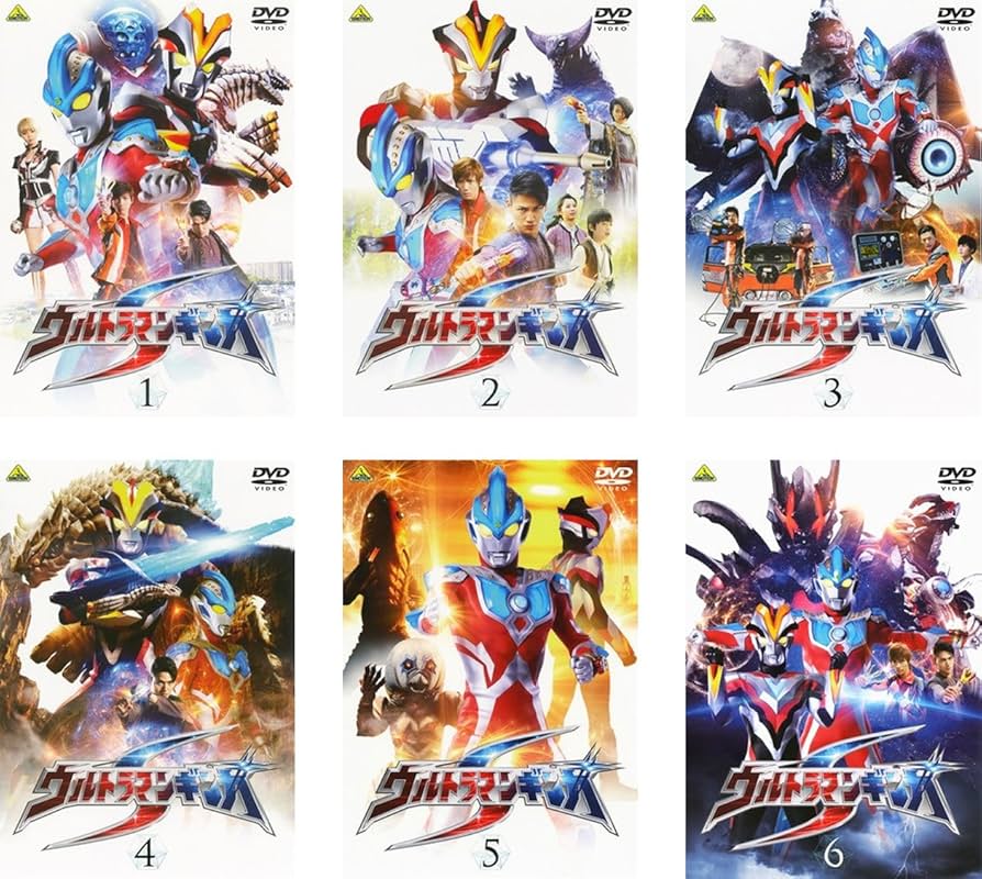 Amazon.co.jp: ウルトラマンギンガS [レンタル落ち] 全6巻セット