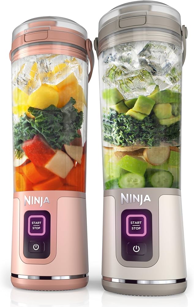 Amazon.com: Ninja BC155PS Blast Two-Pack Portable Blender