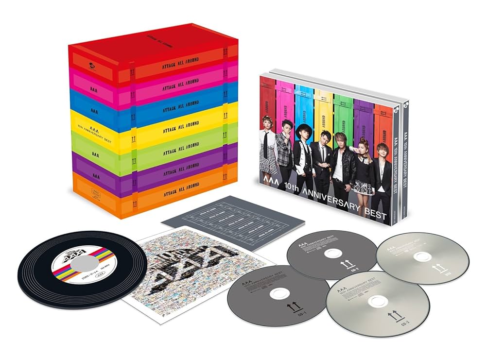 AAA - AAA 10TH ANNIVERSARY BEST(3CD+DVD+GOODS)(ltd.) - Amazon.com