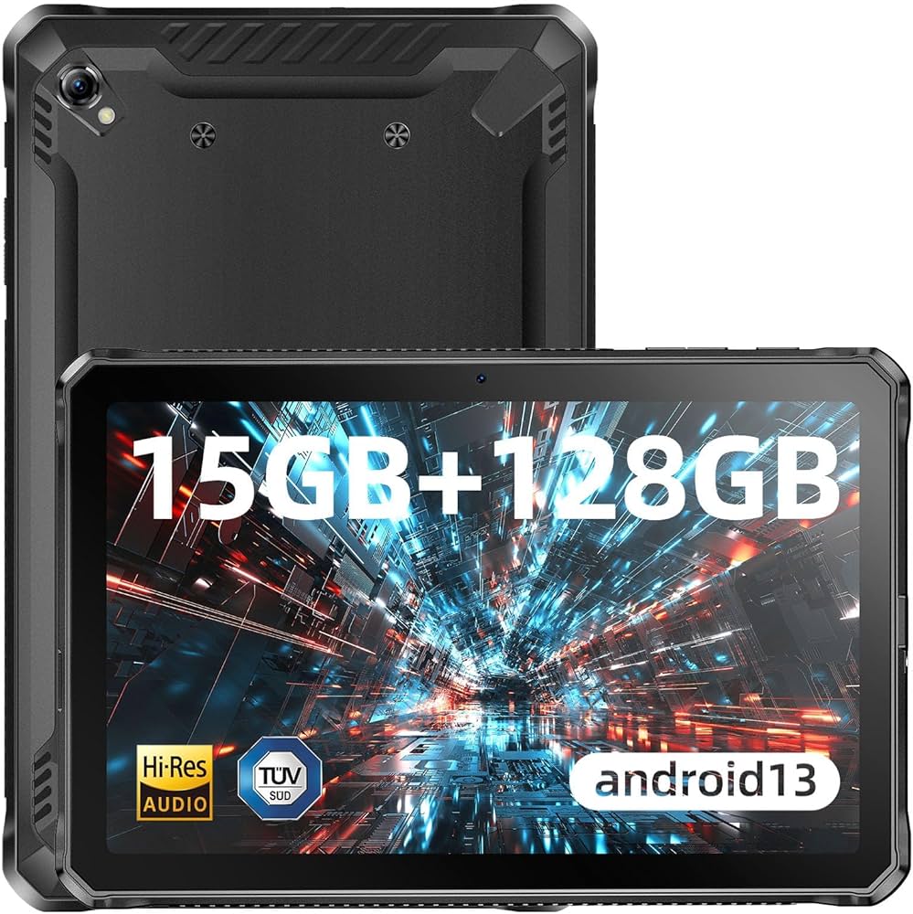 Amazon.co.jp: DOOGEE R10 防水タブレット Android 13 、15GB RAM(8+