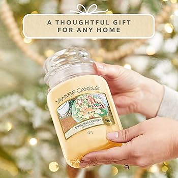 Amazon.co.jp: Yankee Candle クリスマスクッキー ラージジャー