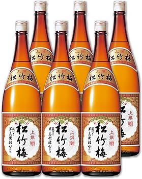 Amazon.co.jp: 上撰松竹梅 [ 日本酒 京都府 1800mlx6本 ] : 食品・飲料