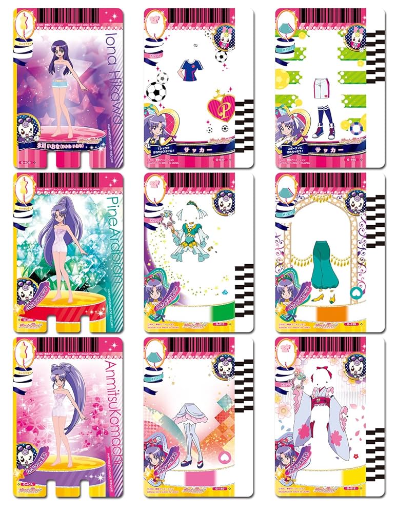 ハピネスチャージプリキュア プリチェンミラー&プリカード399枚+ダブり