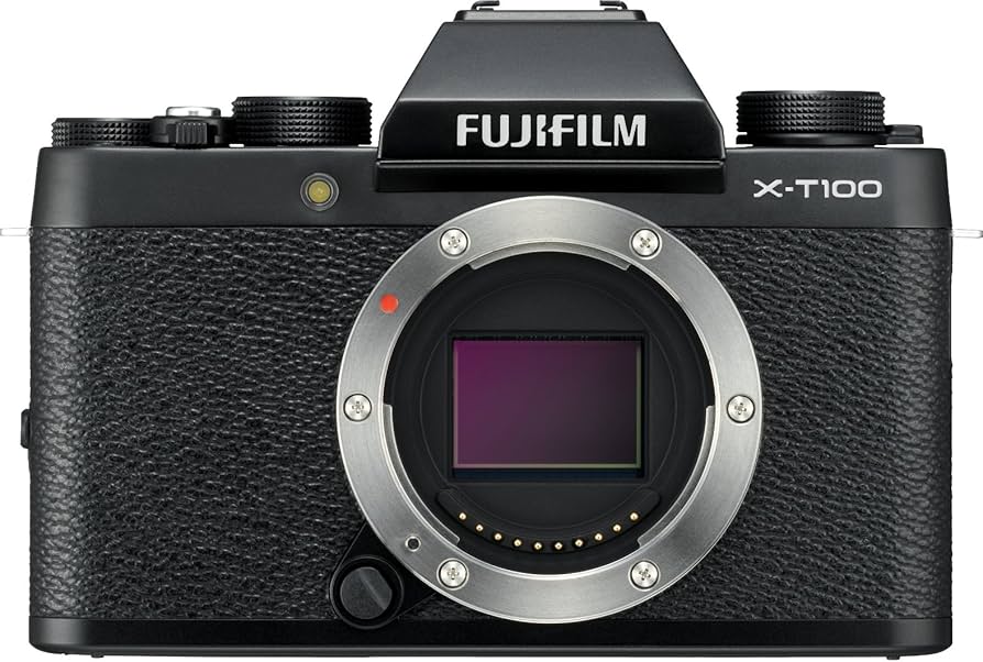 Amazon.com : Fujifilm X-T100 Mirrorless Digital Camera, Black