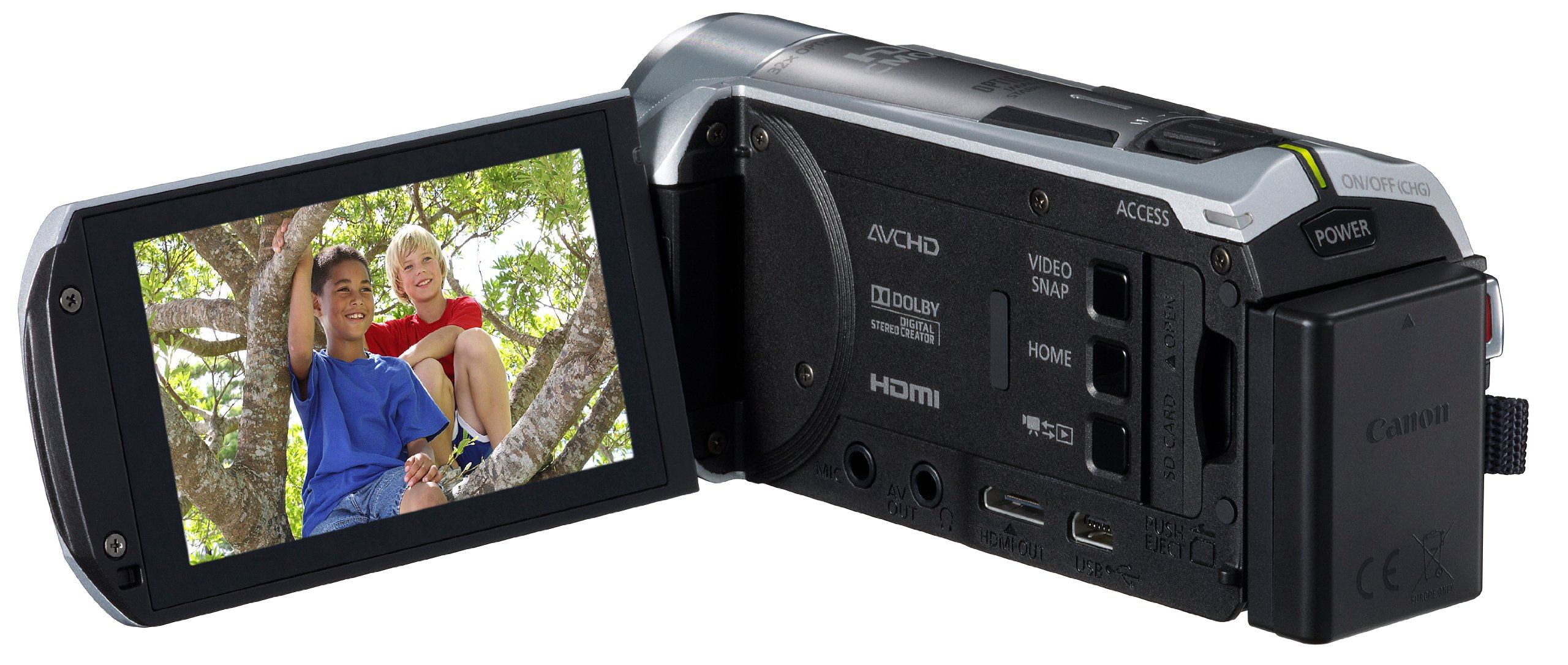 Amazon | Canon デジタルビデオカメラ iVIS HF R31 シルバー 光学32倍