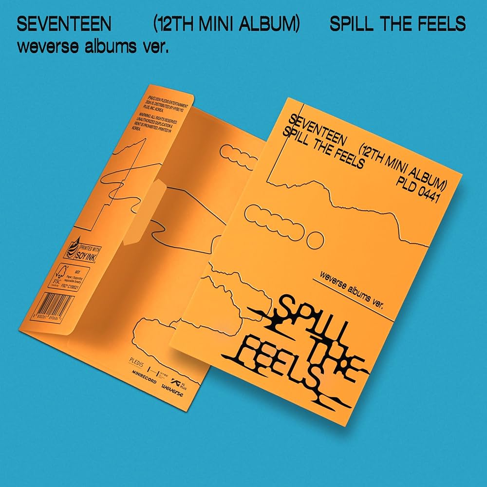 Amazon.co.jp: SEVENTEEN 12th Mini [SPILL THE FEELS (Weverse Albums