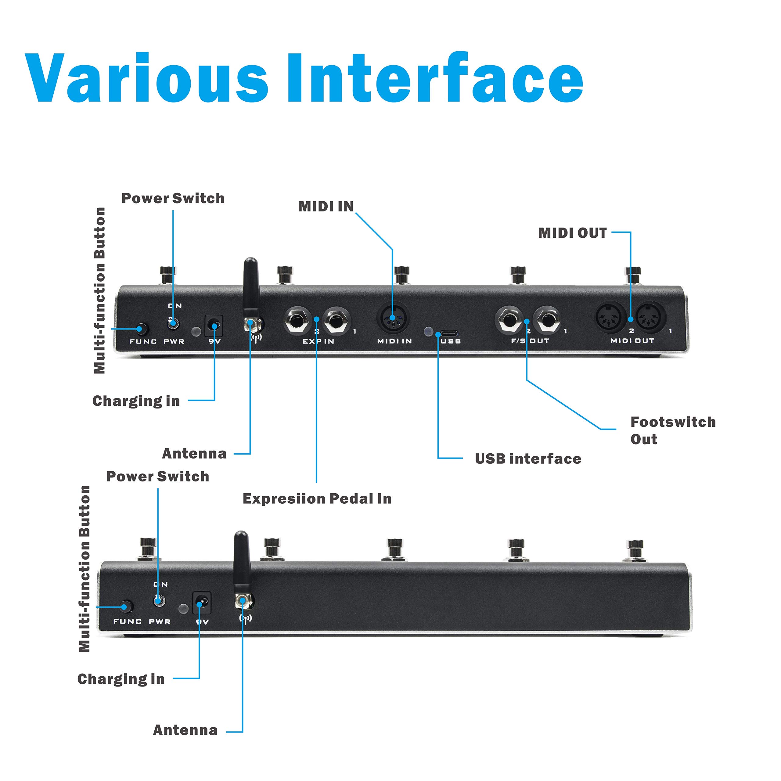 Amazon.com: XSONIC Airstep Combo Smart Multi Controller with MIDI