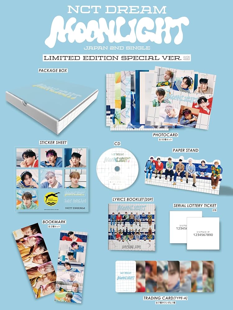 Amazon.co.jp: Moonlight(SG)(スペシャル盤)(初回生産限定) - NCT