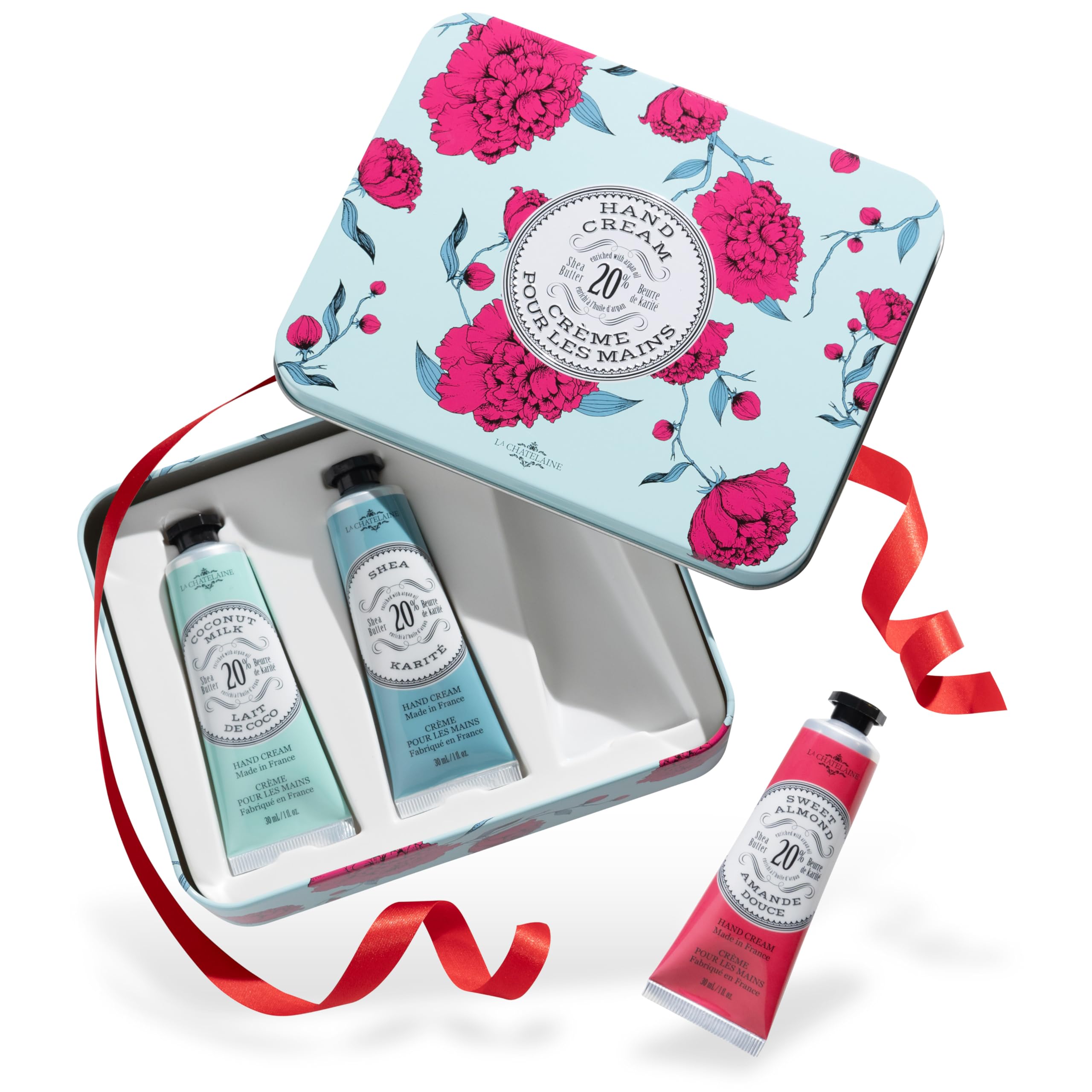 Amazon.com : La Chatelaine 20% Shea Butter Hand Cream Travel Size