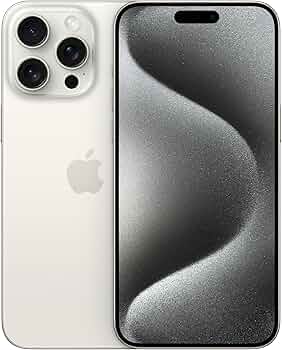 Amazon | 【整備済み品】 Apple iPhone 15 Pro MAX 256GB ホワイト