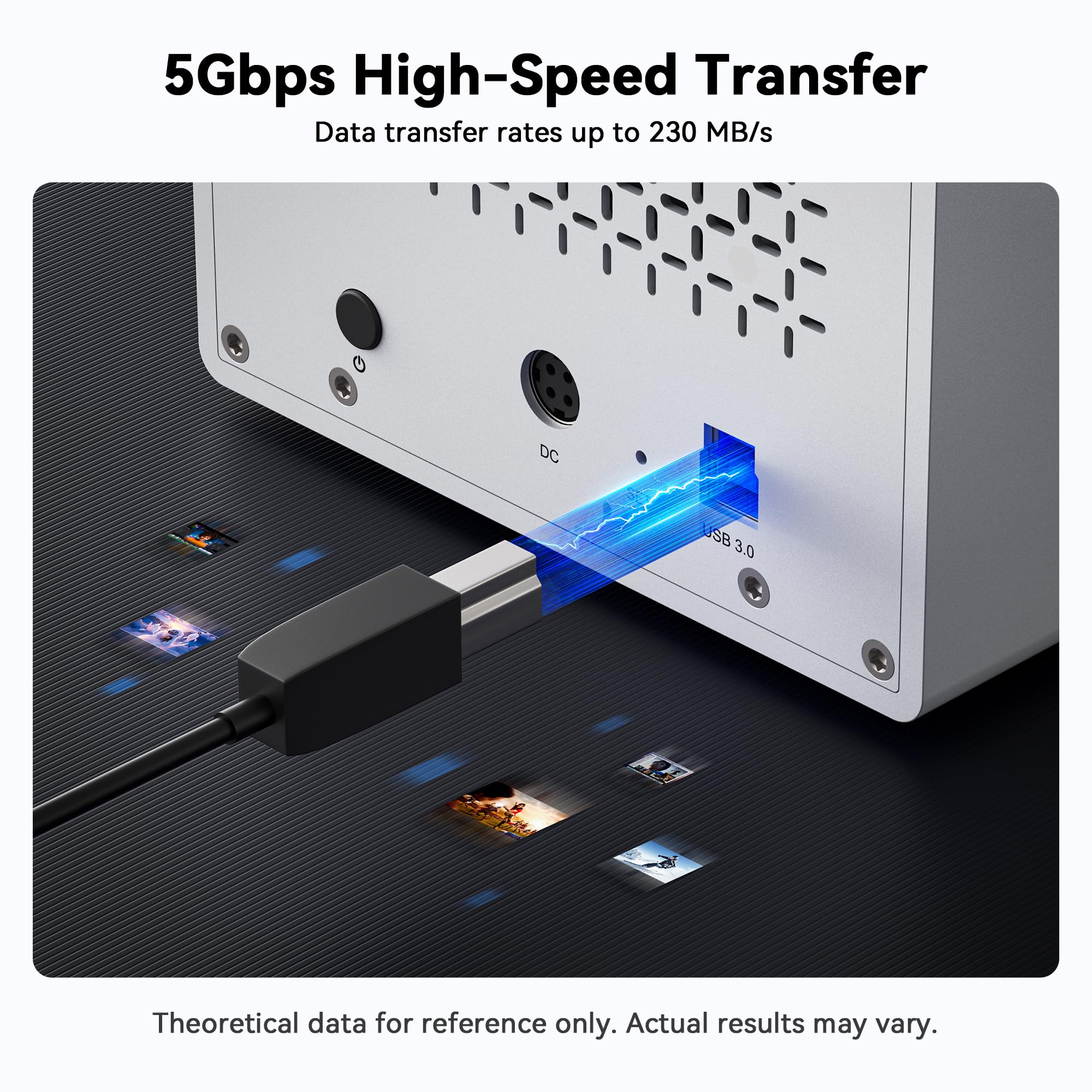 Amazon.co.jp: Yottamaster (5Bay) HDDケース 3.5インチ USB3.0接続