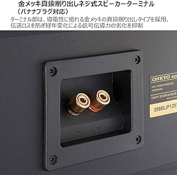 ONKYO スピーカーシステム(1台) ピアノ仕上げ D-309XM(B) ONKYO