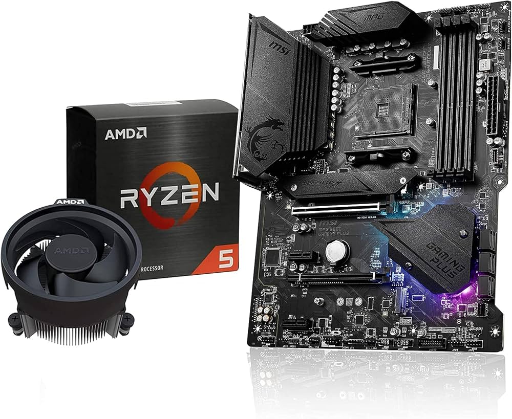INLAND Micro Center AMD Ryzen 5 5600X Desktop Processor 6-core Up