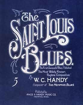 Amazon.com: Handy St Louis Blues 1914 Nthe Original Sheet Music