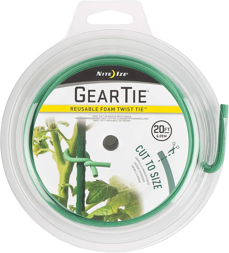 Amazon.com: Nite Ize Original Reusable Foam Twist Tie, Cut to Size