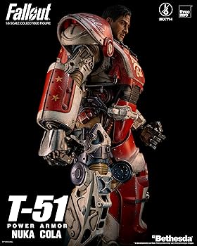 Amazon.co.jp: threezero Fallout T-51 ヌカコーラ パワーアーマー 1:6