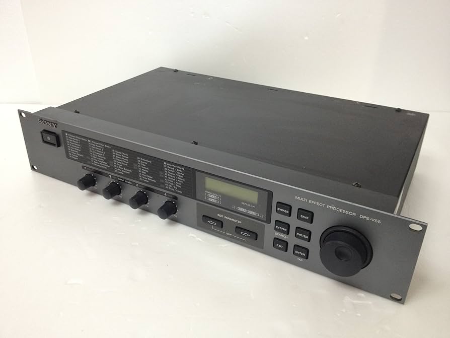 SONY DSP-V55 音響プロセッサー SONY DSP-V55 音響プロセッサー Amazon