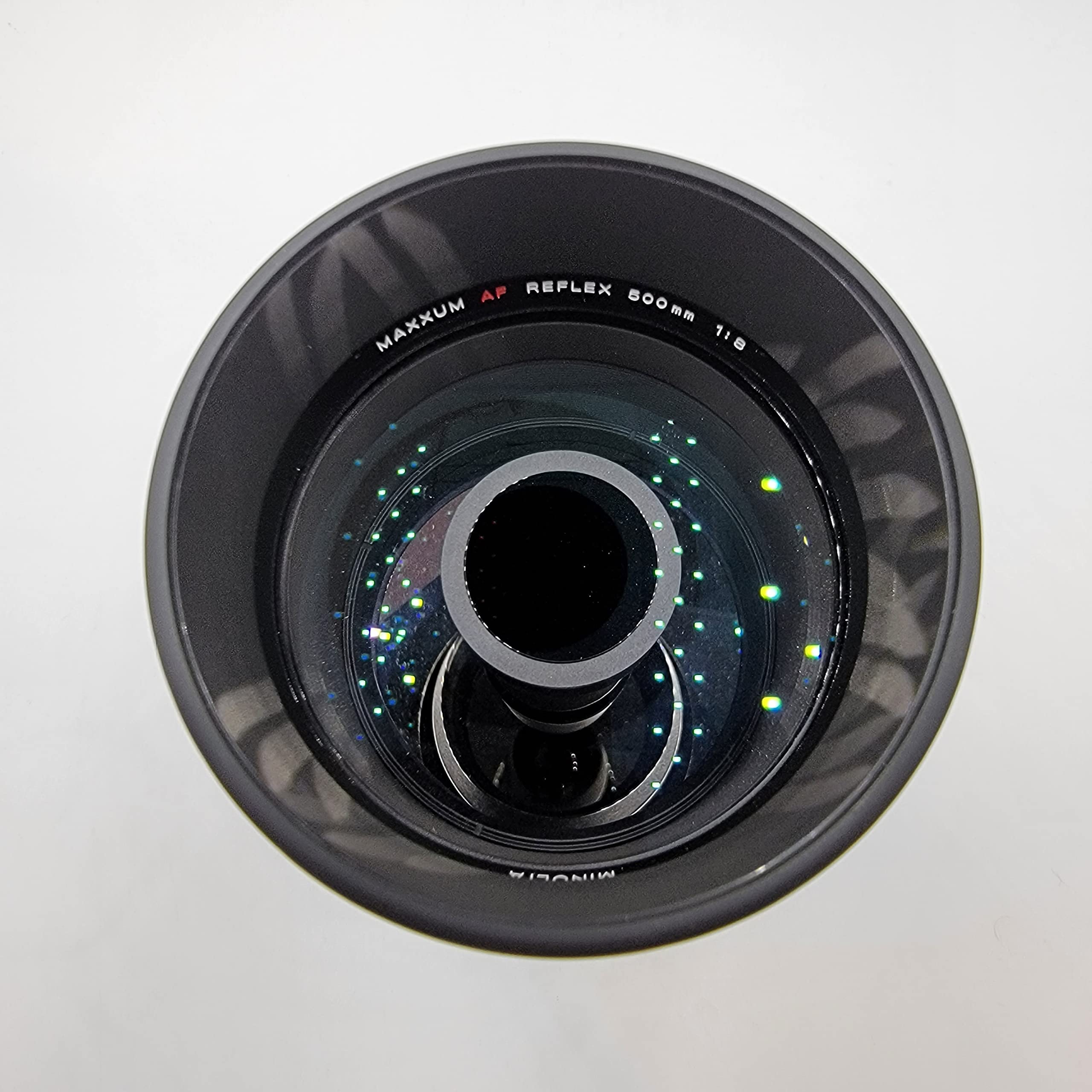 Amazon.com : Minolta 500mm F/8 Auto Focus Mirror Lens - Fixed