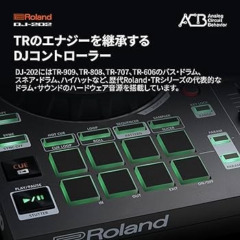 Amazon.co.jp: Roland ローランド DJコントローラー DJ-202 Serato DJ