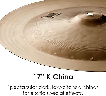 Amazon.com: Zildjian K Series China Crash - 17 Inches : Musical