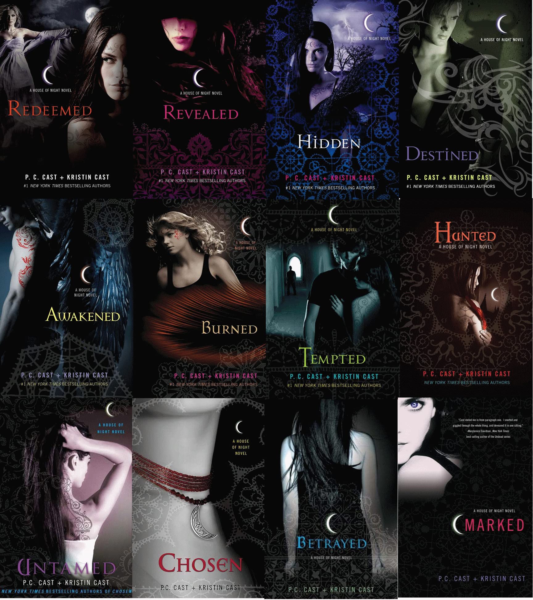 The House of Night Full Series: Books 1-12 by P. C. Cast Kristen
