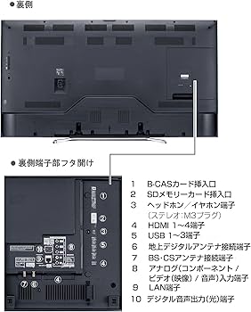 Amazon.co.jp: Panasonic TH-55EX850 55V LCD TV, 4K, 2017 Model