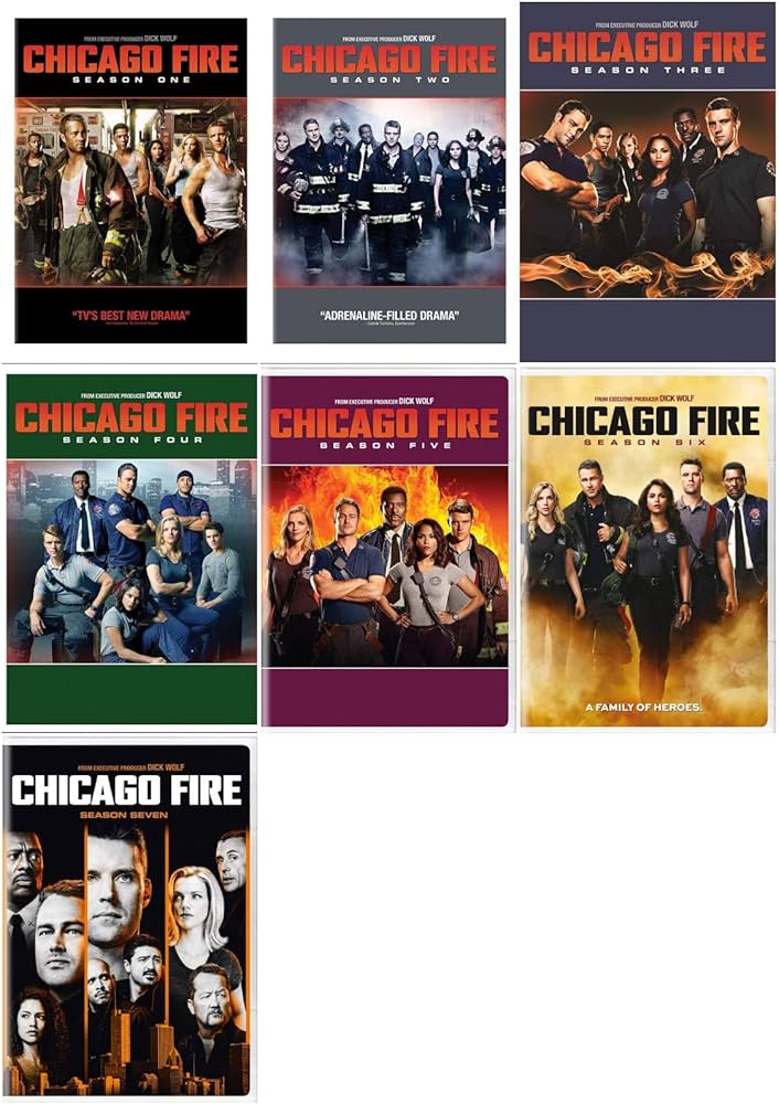 Chicago Fire Seasons 1-7 DVD Complete Series Collection: Amazon.ca