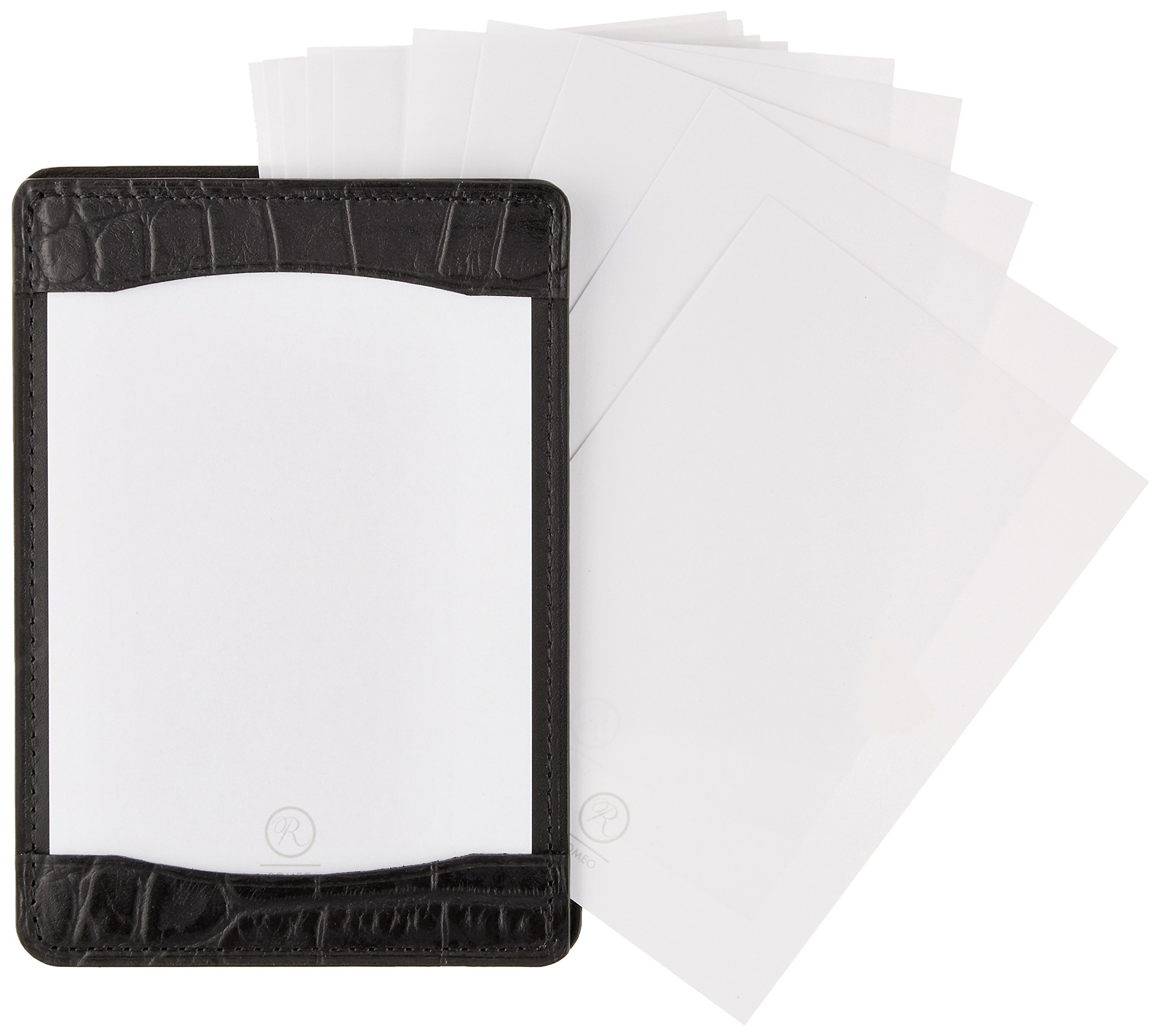 Amazon.co.jp: ロメオ クロコ ジョッターメモ ブラック : 文房具