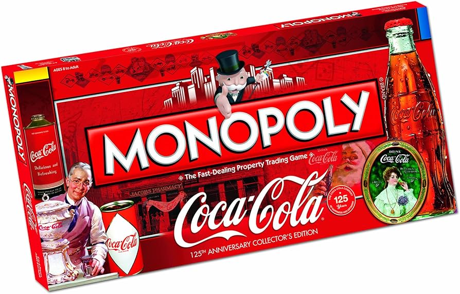 Amazon.com: Monopoly Coca-Cola : Toys & Games