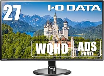 Amazon.co.jp: IODATA モニター 27インチ WQHD ADSパネル 非光沢 (HDMI