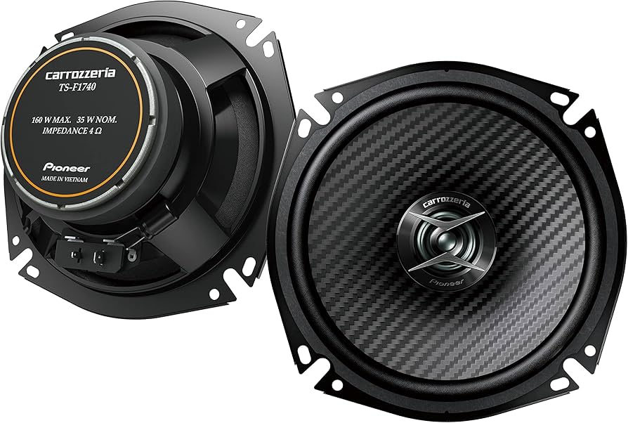 Amazon.co.jp: Pioneer Carrozzeria TS-F1740-2 Speakers, 6.7 inches