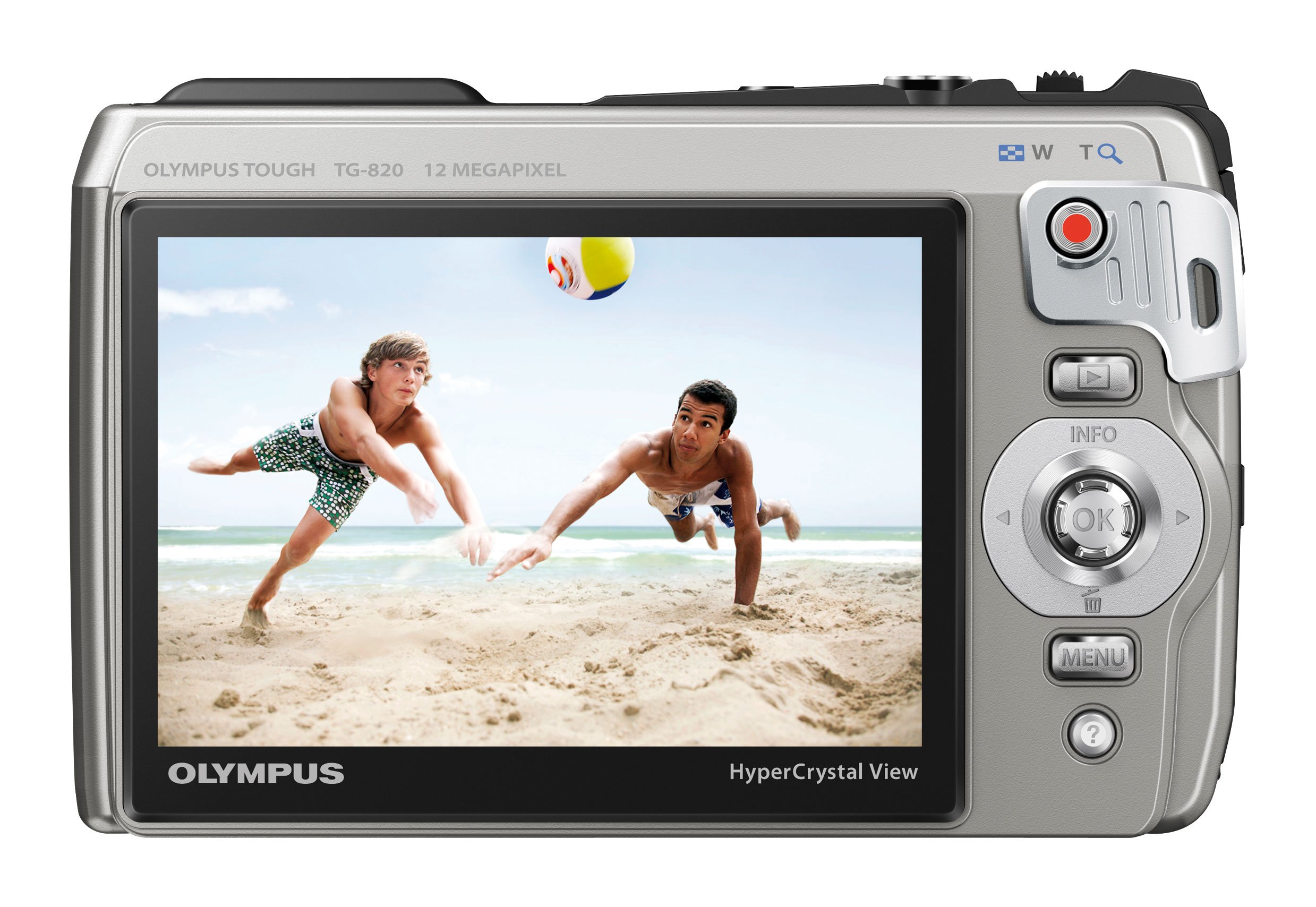 Amazon | OLYMPUS デジタルカメラ TG-820 シルバー 10m防水 2m耐落下