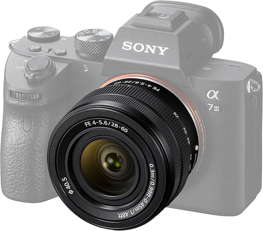 Amazon.com : Sony FE 28-60mm F4-5.6 Full-Frame Compact Zoom Lens