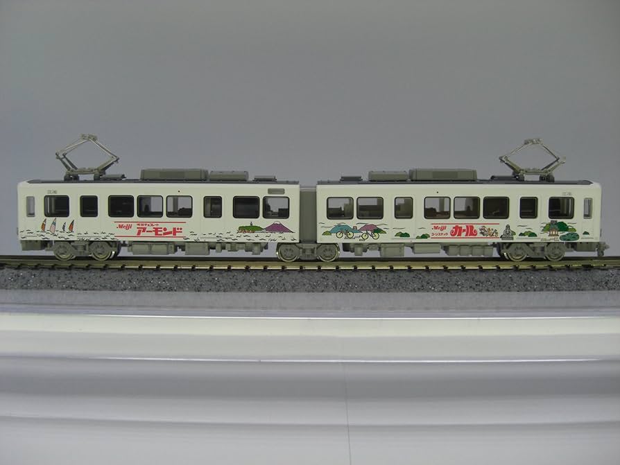 Amazon | Nゲージ NT26 江ノ島電鉄 1200形 明治製菓号 (M車) | 鉄道