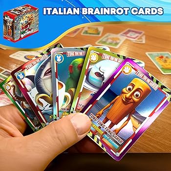 Amazon.co.jp: イタリアンブレインロット カードゲーム Italian