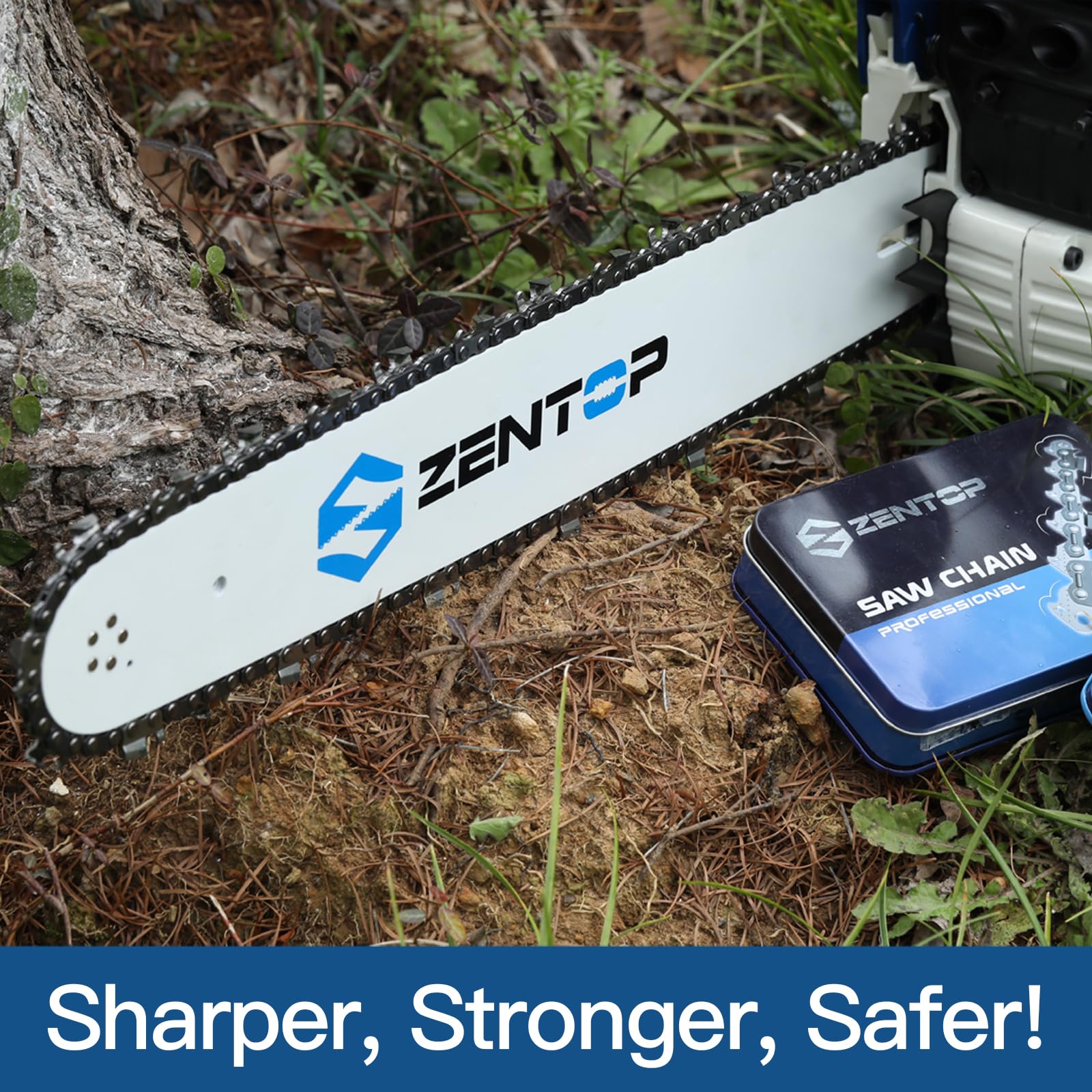 Amazon.com: ZENTOP Chainsaw Chain 20 Inch, 0.325