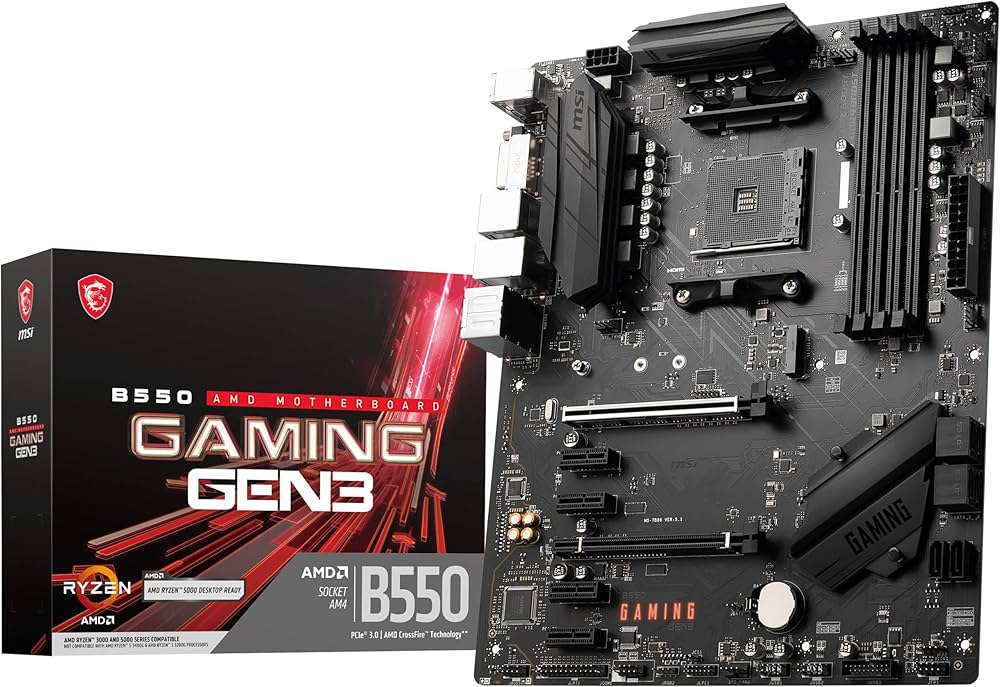 Amazon | MSI Placa base ATX B550 GAMING GEN3 AM4 - AMD Ryzen 5000