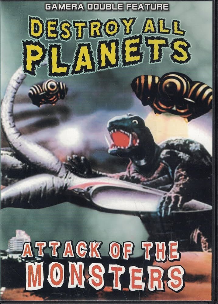 Amazon.com: Destroy All Planets/Attack of the Monsters [DVD