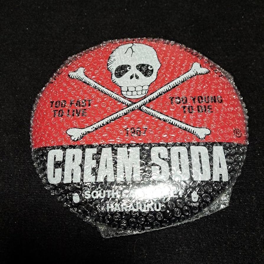 Amazon.co.jp: クリームソーダ ブリキ看板 プレート : 文房具