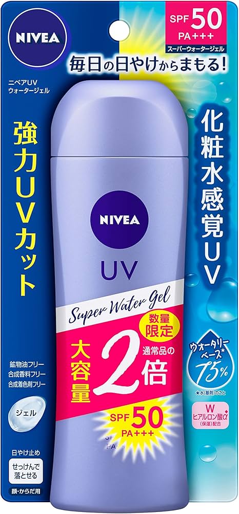 Amazon.co.jp: NIVEA ニベアUV 【大容量】 スーパー ウォーター ジェル
