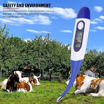 Amazon.co.jp: プロのペット用家畜用体温計、高速デジタル獣医用体温計