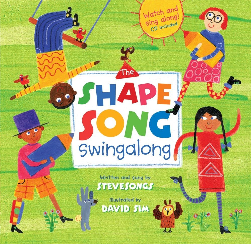 Amazon.com: The Shape Song Swingalong (Book & Enhanced CD) (A