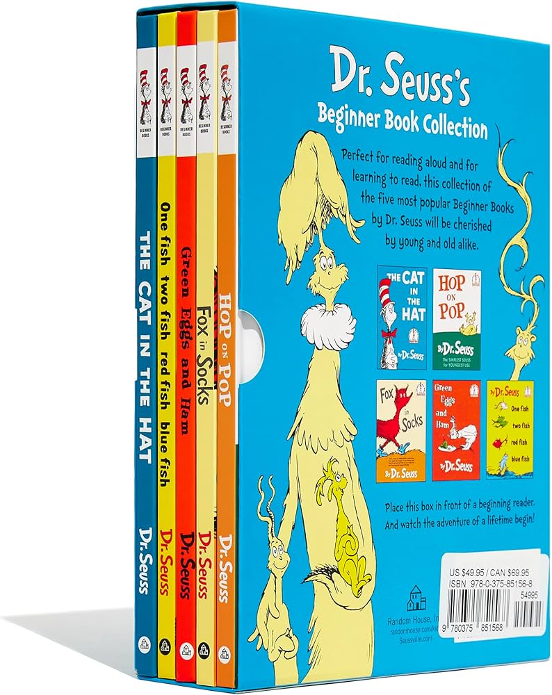 Amazon | Dr. Seuss's Beginner Book Boxed Set Collection: The Cat