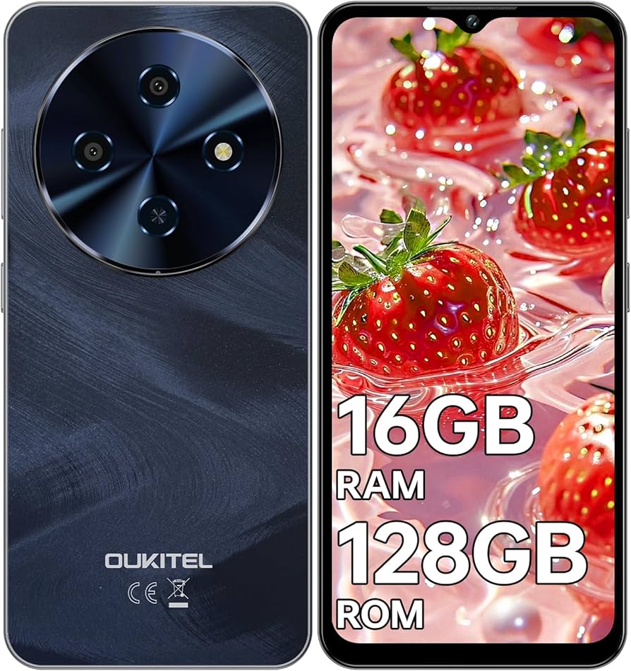 Amazon | OUKITEL C5 SIMフリー スマホ 本体 16GB RAM+128GB ROM/1TB