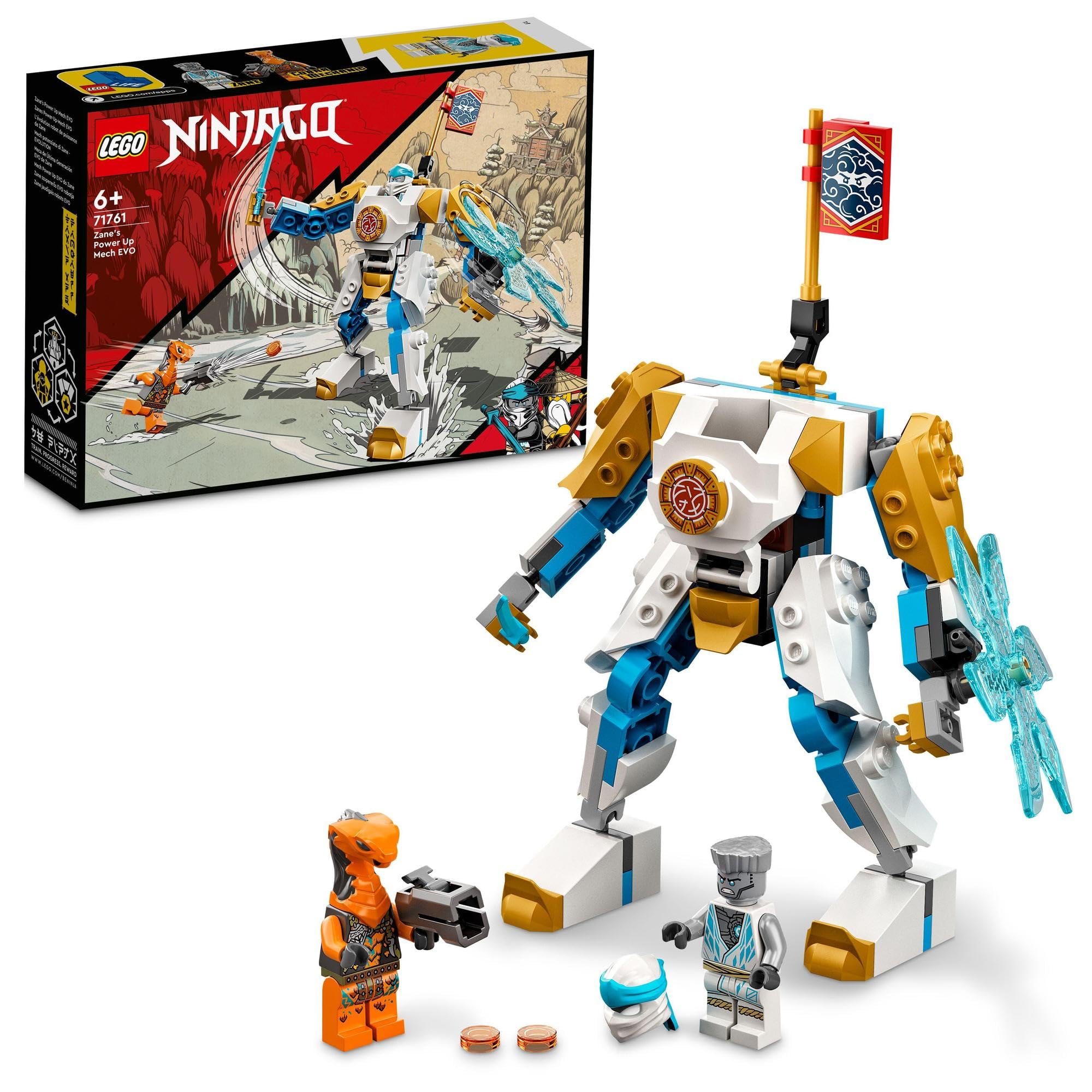 Amazon.co.jp: LEGO Ninjago Zen's Power Up Mecha Suit EVO 71761 Toy