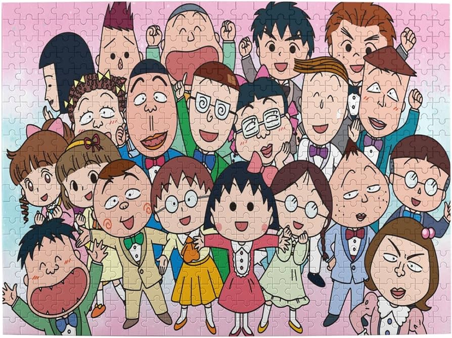 Amazon.co.jp: Chibi Maruko-chan 500 Piece Jigsaw Puzzle Toy