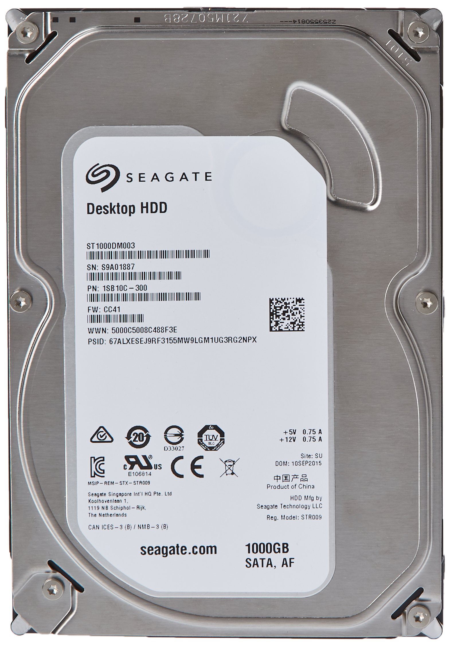 Amazon.com: (Old Model) Seagate 1TB Desktop HDD Sata 6Gb/s 64MB
