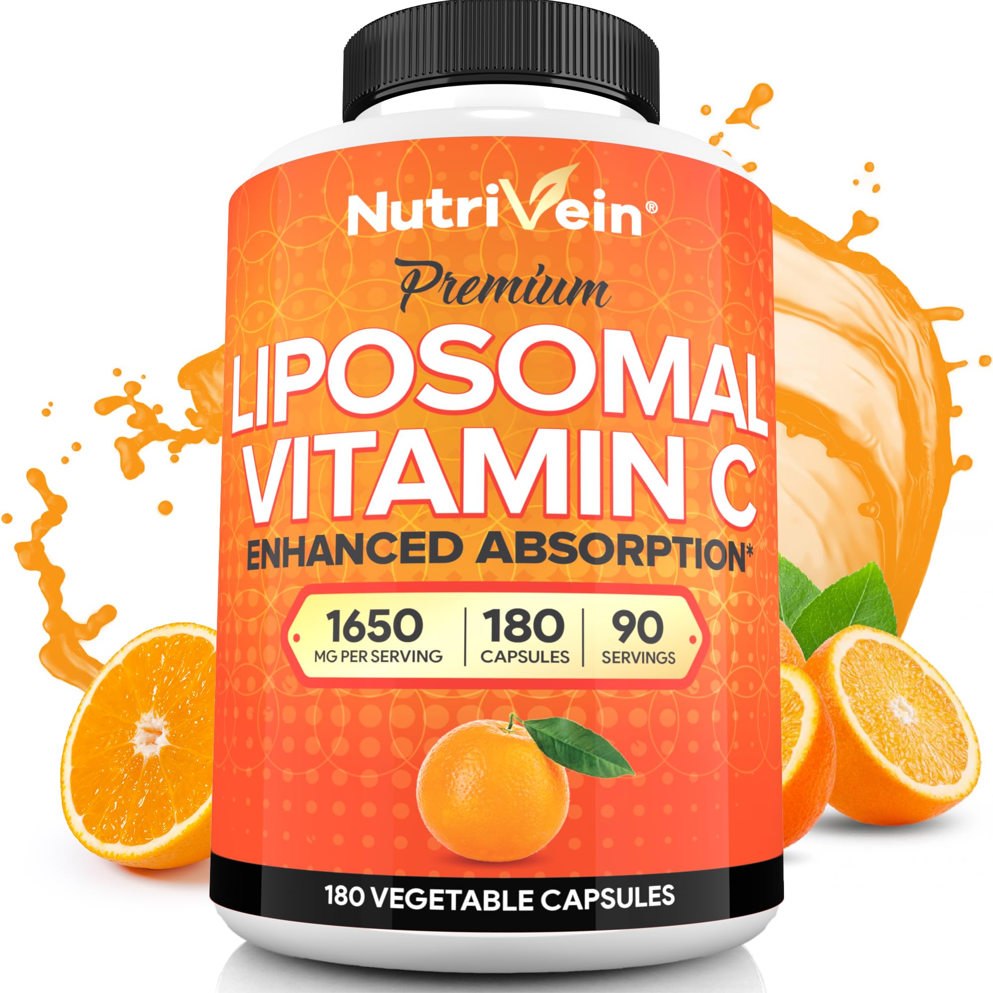 Amazon.com: Nutrivein Premium Liposomal Vitamin C Supplement