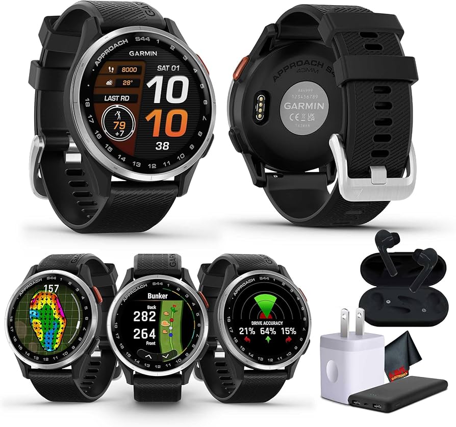 Amazon.com: Garmin Approach S44 Essential Golf Watch with GPS