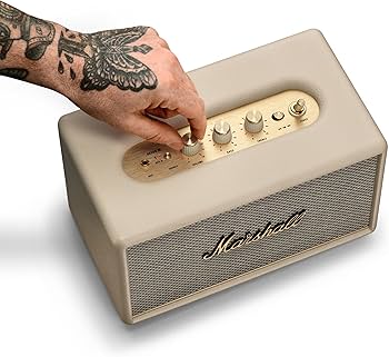 Amazon.co.jp: Marshall ワイヤレススピーカー Acton III クリーム